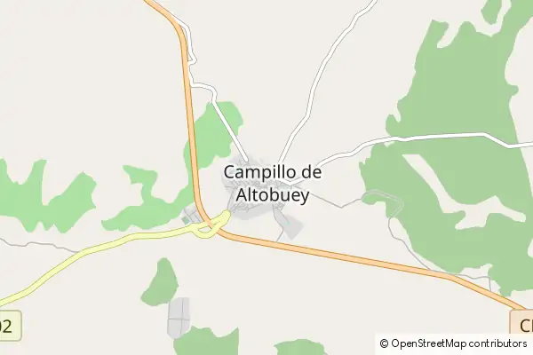 Karte Campillo de Altobuey