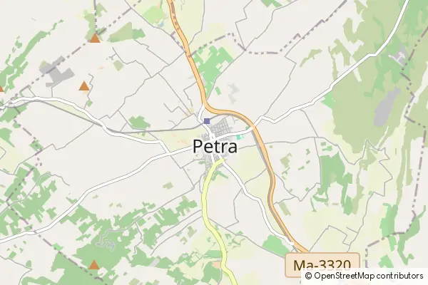 Karte Petra