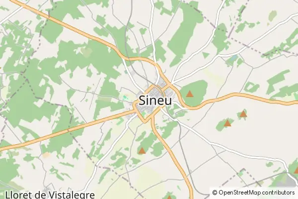 Karte Sineu