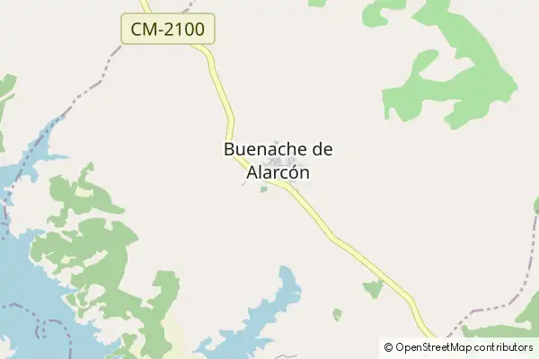 Karte Buenache de Alarcón