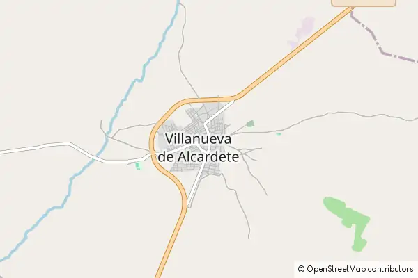 Karte Villanueva de Alcardete