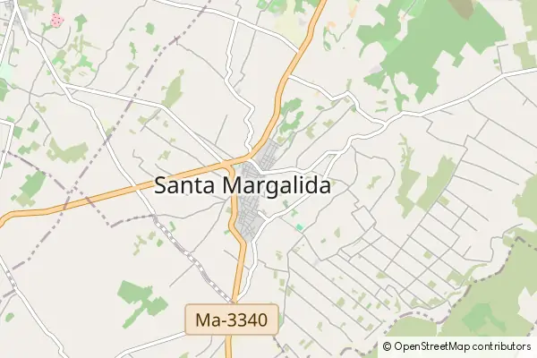 Karte Santa Margalida