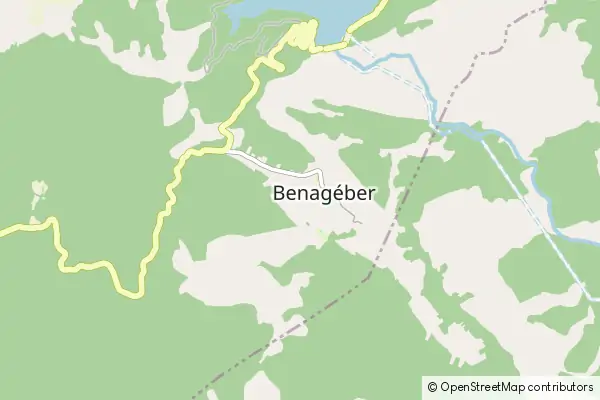 Karte Benagéber