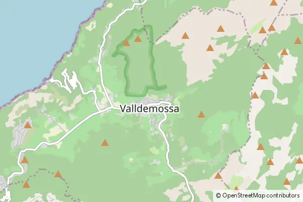 Karte: Valldemossa • © OpenStreetMap contributors Karte Valldemossa