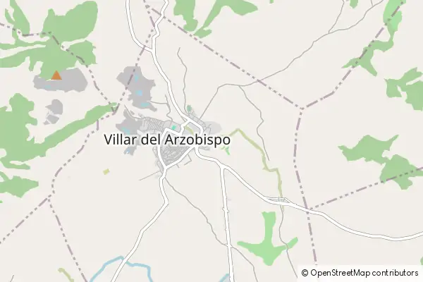 Karte Villar del Arzobispo