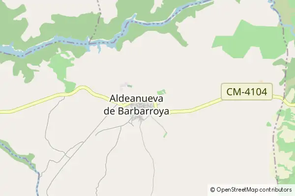 Karte Aldeanueva de Barbarroya