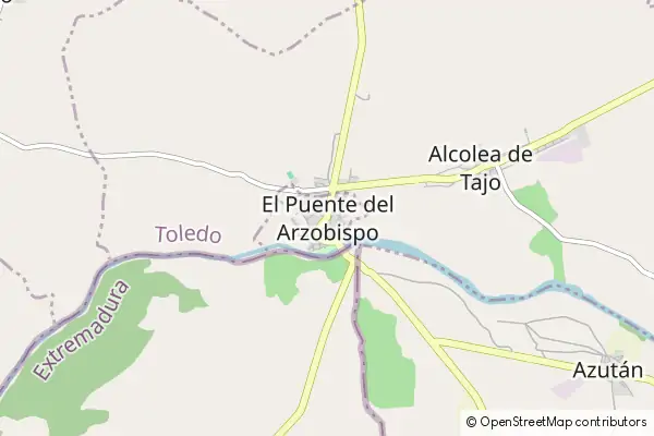 Karte El Puente del Arzobispo