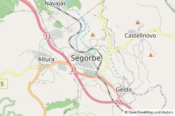 Karte Segorbe