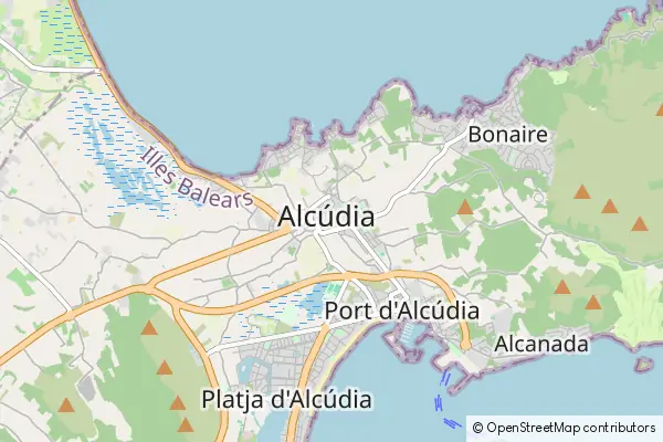 Karte Alcúdia