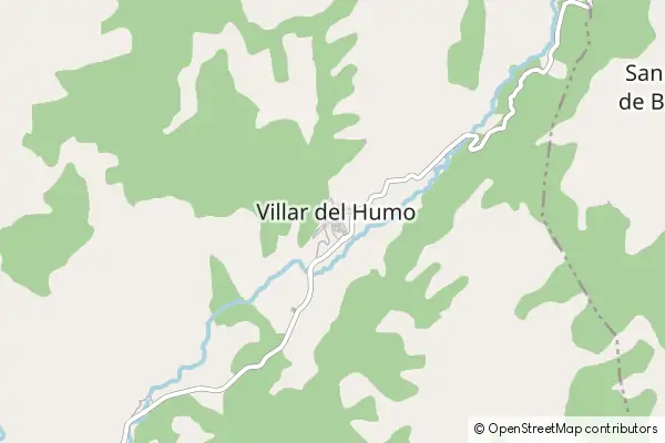 Karte Villar del Humo