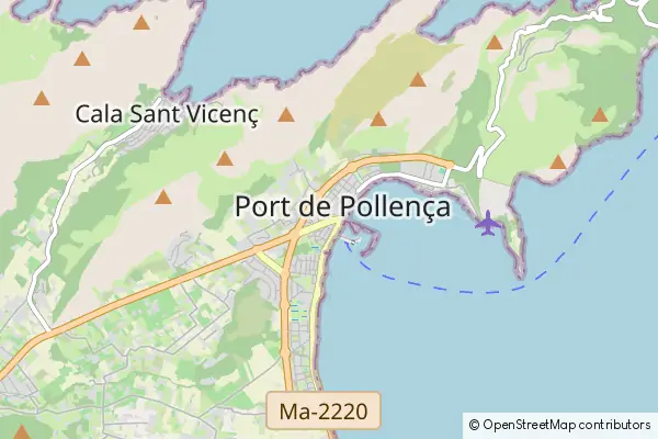 Karte Port de Pollença