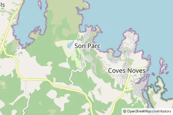 Karte Son Parc