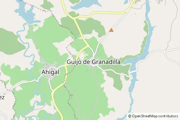 Karte Guijo de Granadilla