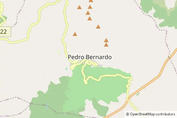 Karte Pedro Bernardo