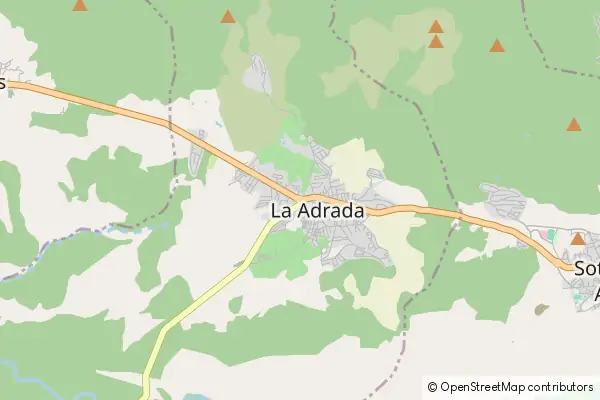 Karte La Adrada