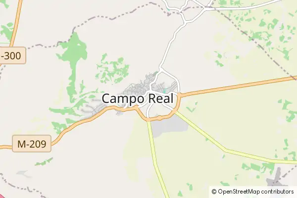 Karte Campo Real