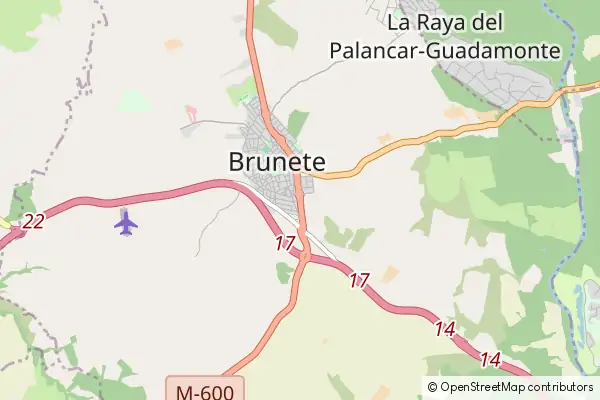 Karte Brunete