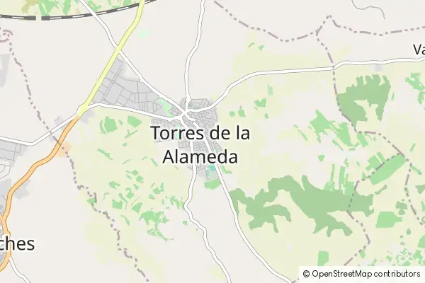 Karte Torres de la Alameda