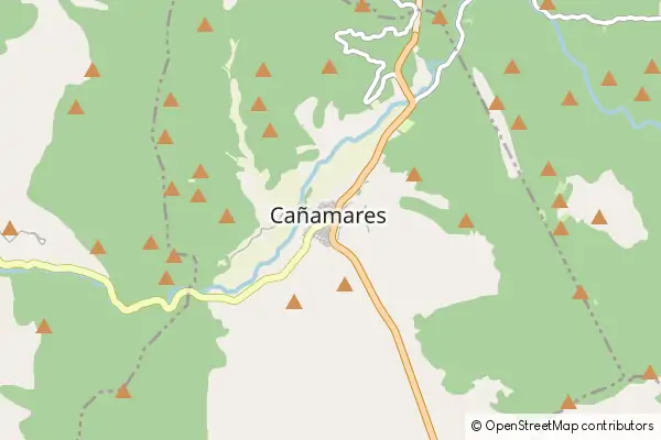 Karte Cañamares