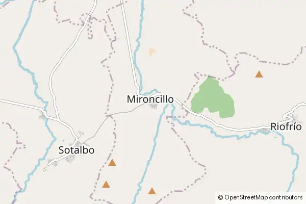 Karte Mironcillo