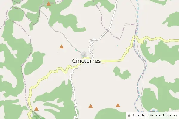 Karte Cinctorres