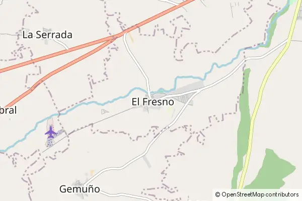 Karte El Fresno