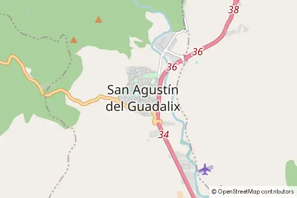 Karte San Agustin de Guadalix
