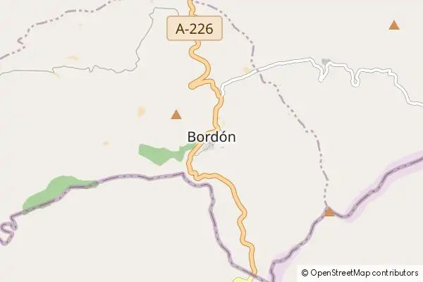 Karte Bordón