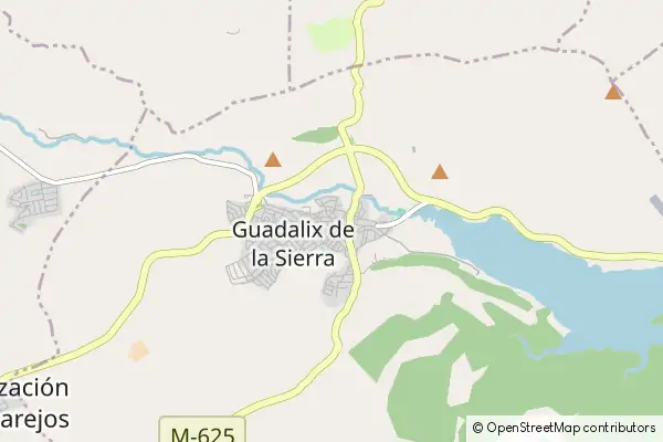 Karte Guadalix de la Sierra