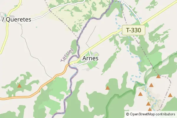 Karte Arnes