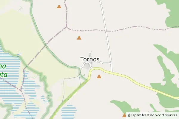 Karte Tornos