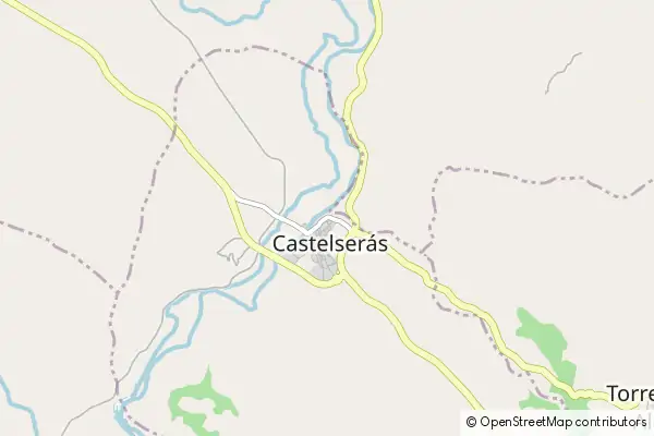 Karte Castelserás