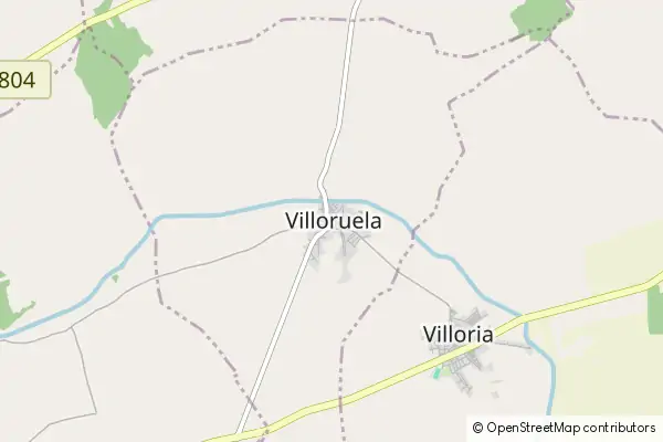 Karte Villoruela