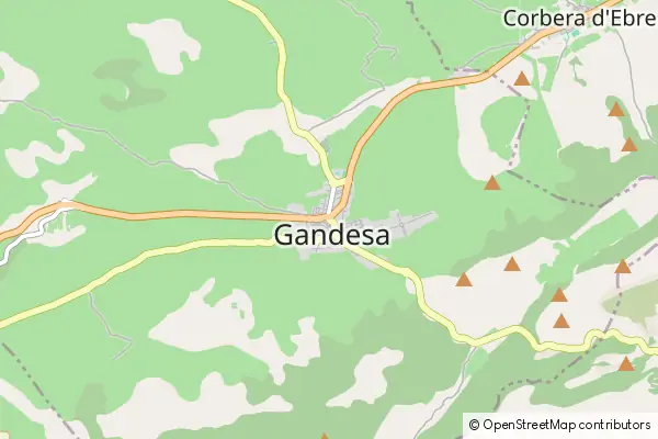 Karte Gandesa