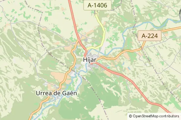 Karte Híjar