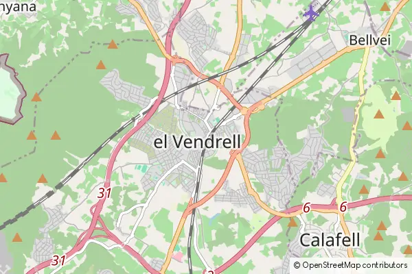 Karte El Vendrell