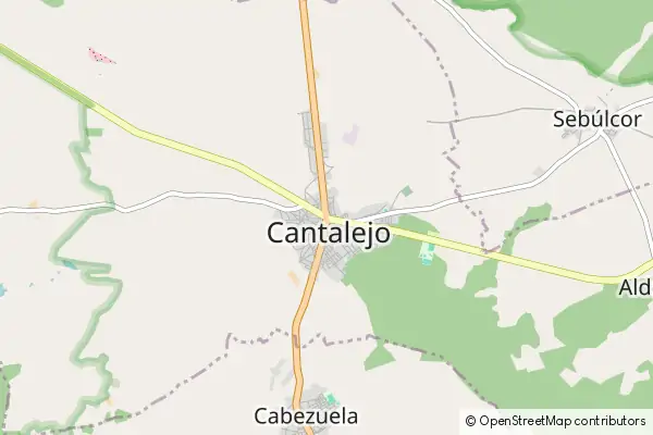 Karte Cantalejo