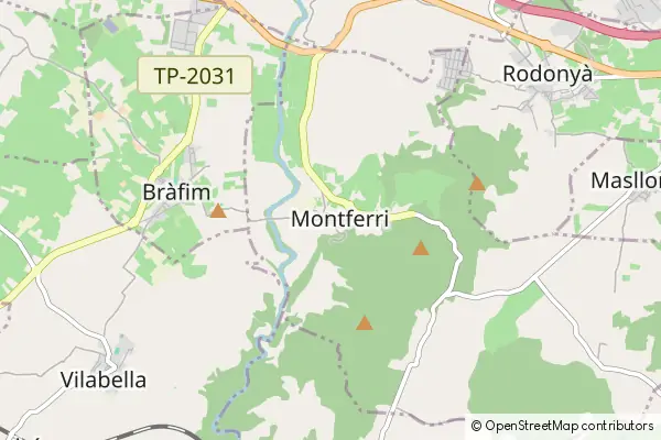 Karte Montferri