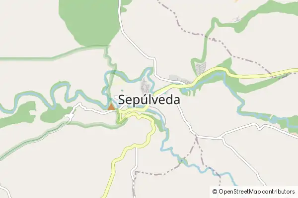 Karte Sepúlveda