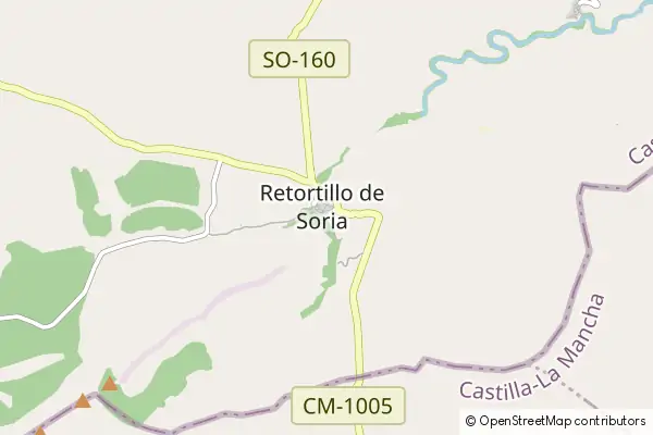 Karte Retortillo de Soria