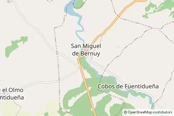 Karte San Miguel de Bernúy