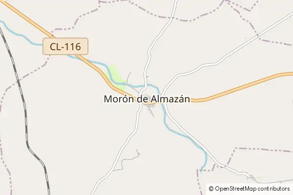 Karte Morón de Almazán