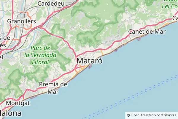 Karte Mataró