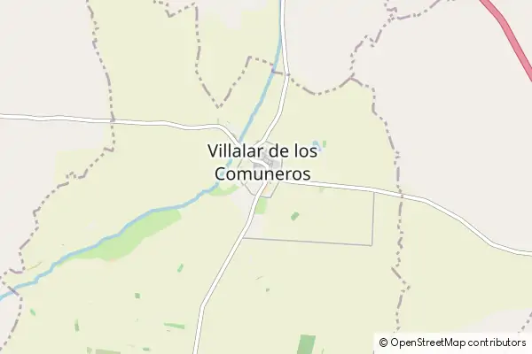 Karte Villalar de los Comuneros