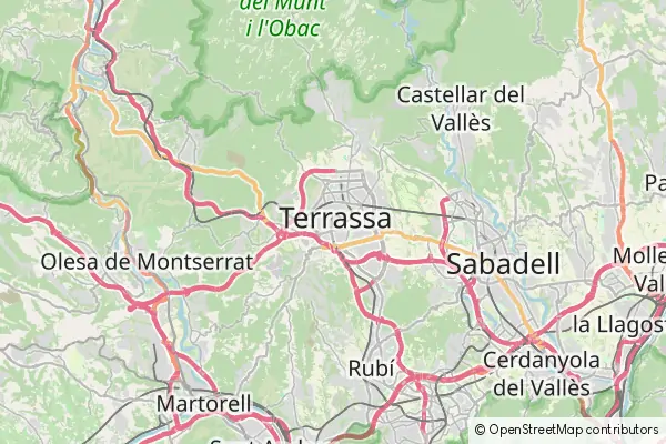 Karte Terrassa