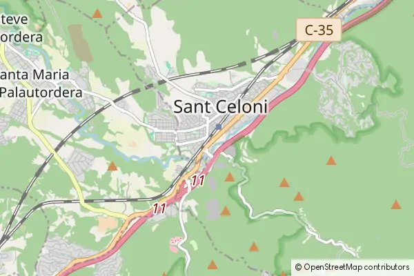 Karte Sant Celoni