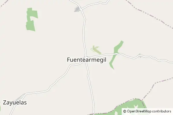 Karte Fuentearmegil