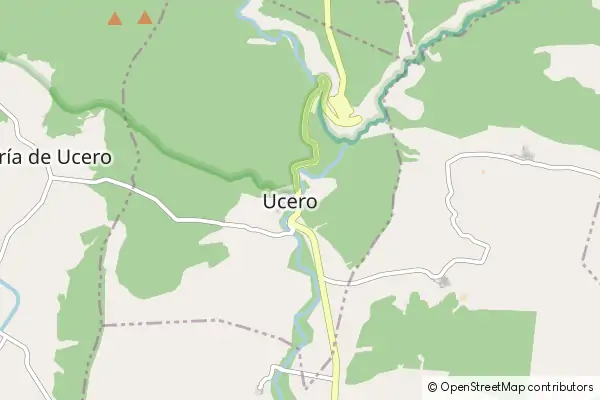 Karte Ucero