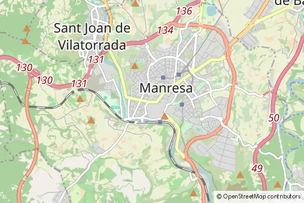 Karte Manresa