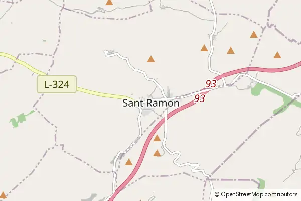 Karte Sant Ramon